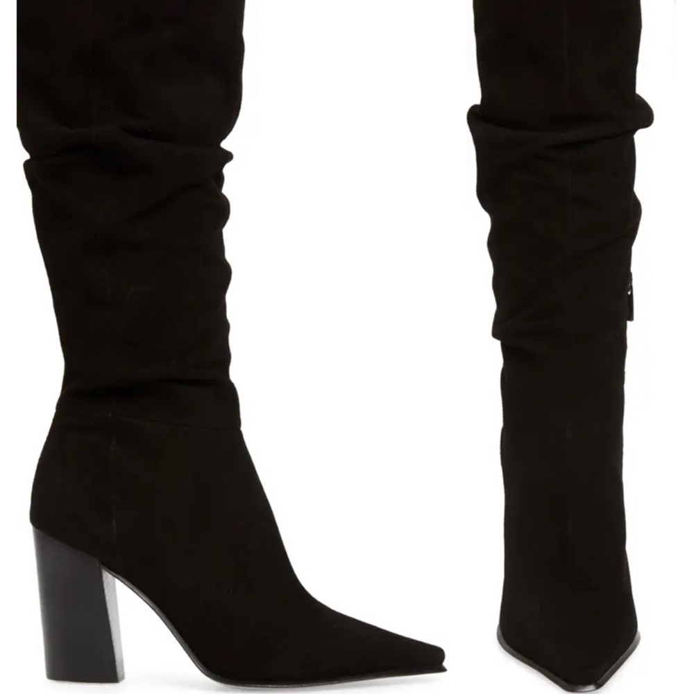 Vince Camuto Derika suede slouch boots